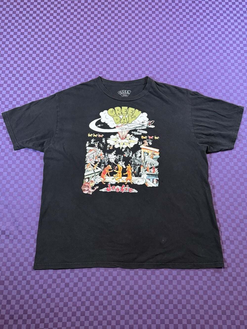 Green Day Dookie Album Cover Graphic T-Shirt